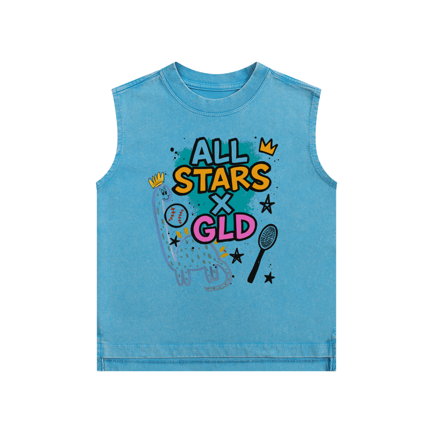 All Star x GLD Snow Washed Kids' Tank Top