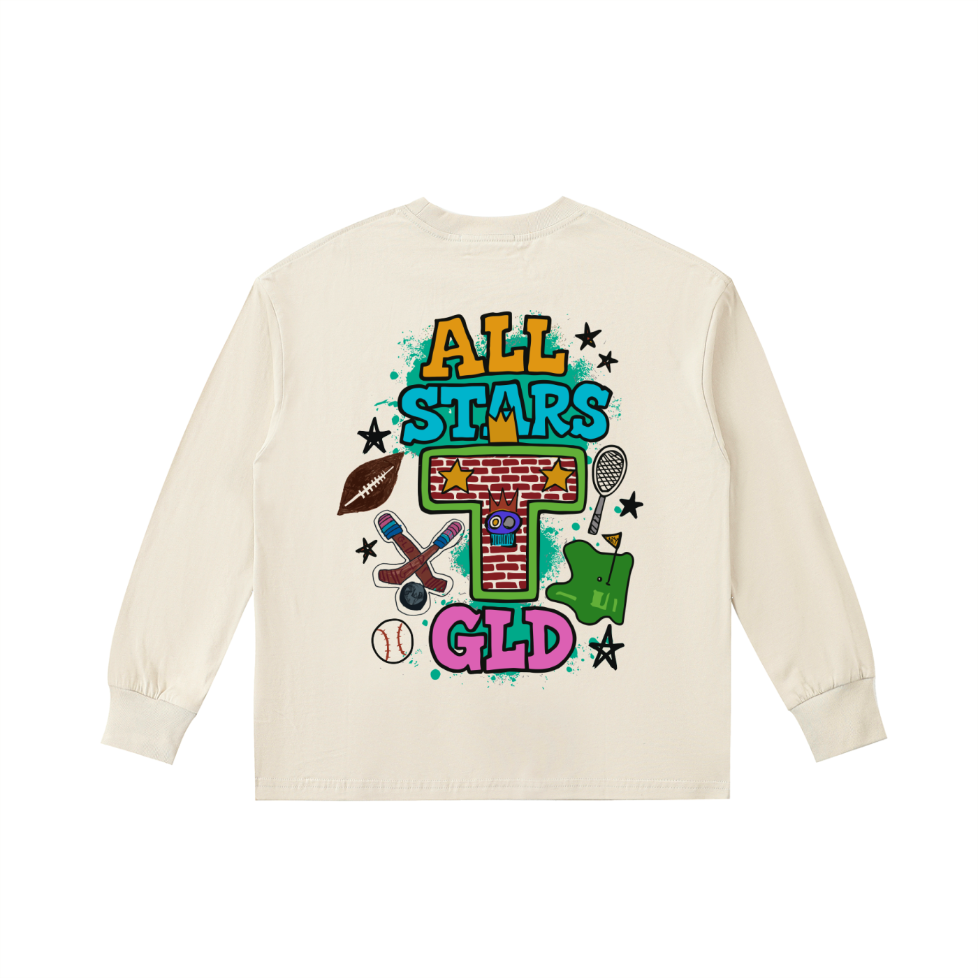 All Star x GLD Long Sleeve Kids T-shirt