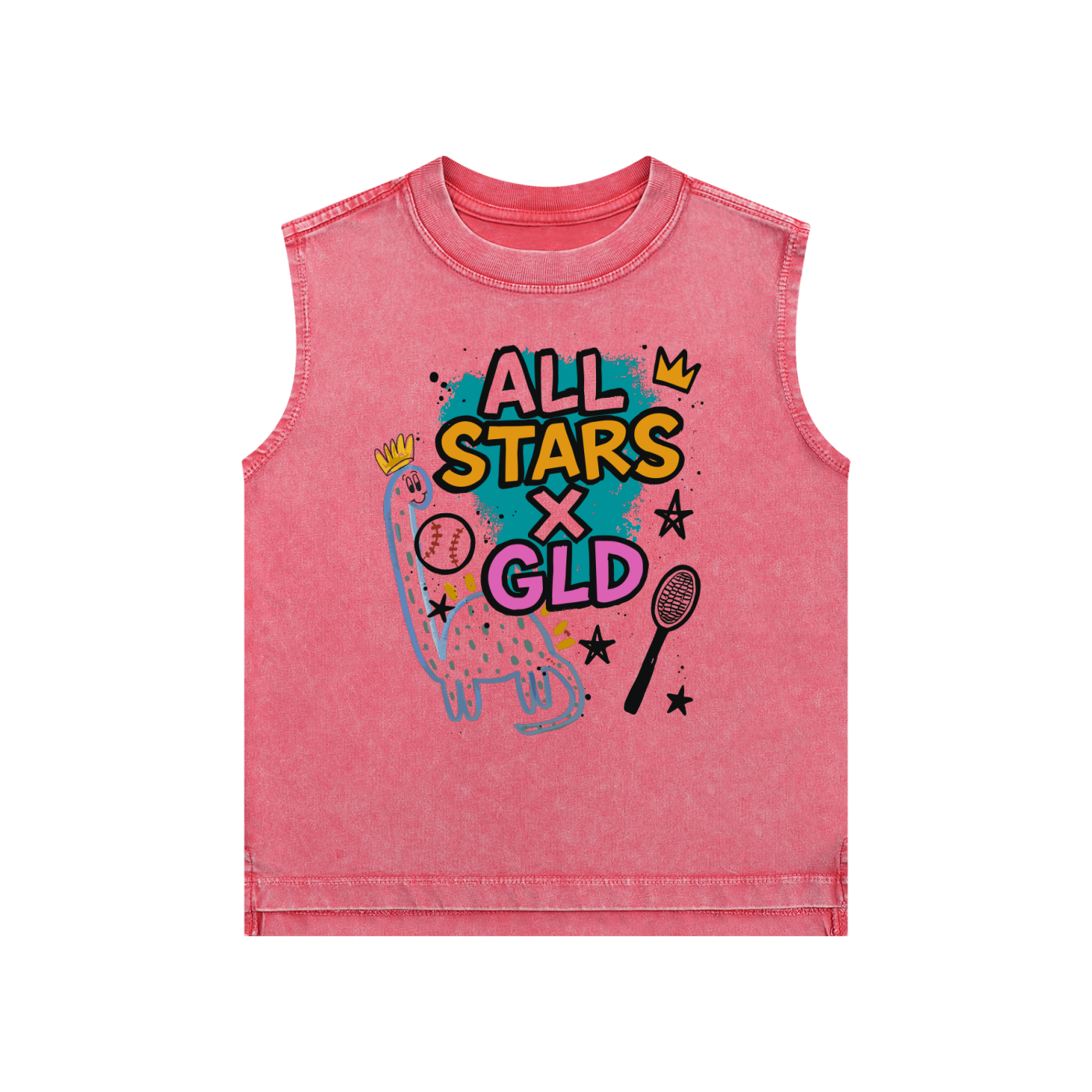 All Star x GLD Snow Washed Kids' Tank Top