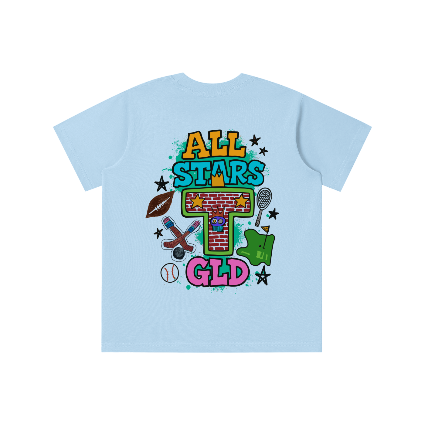 All Stars x GLD Kids' T-shirt (fall/winter t-shirt)