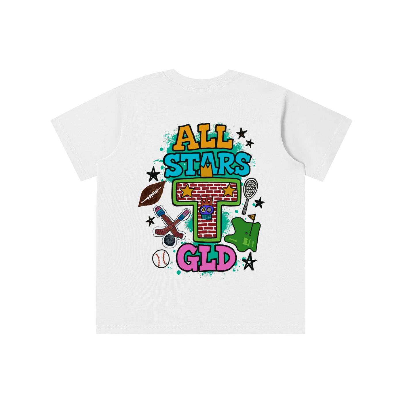 All Stars x GLD Kids' T-shirt (fall/winter t-shirt)