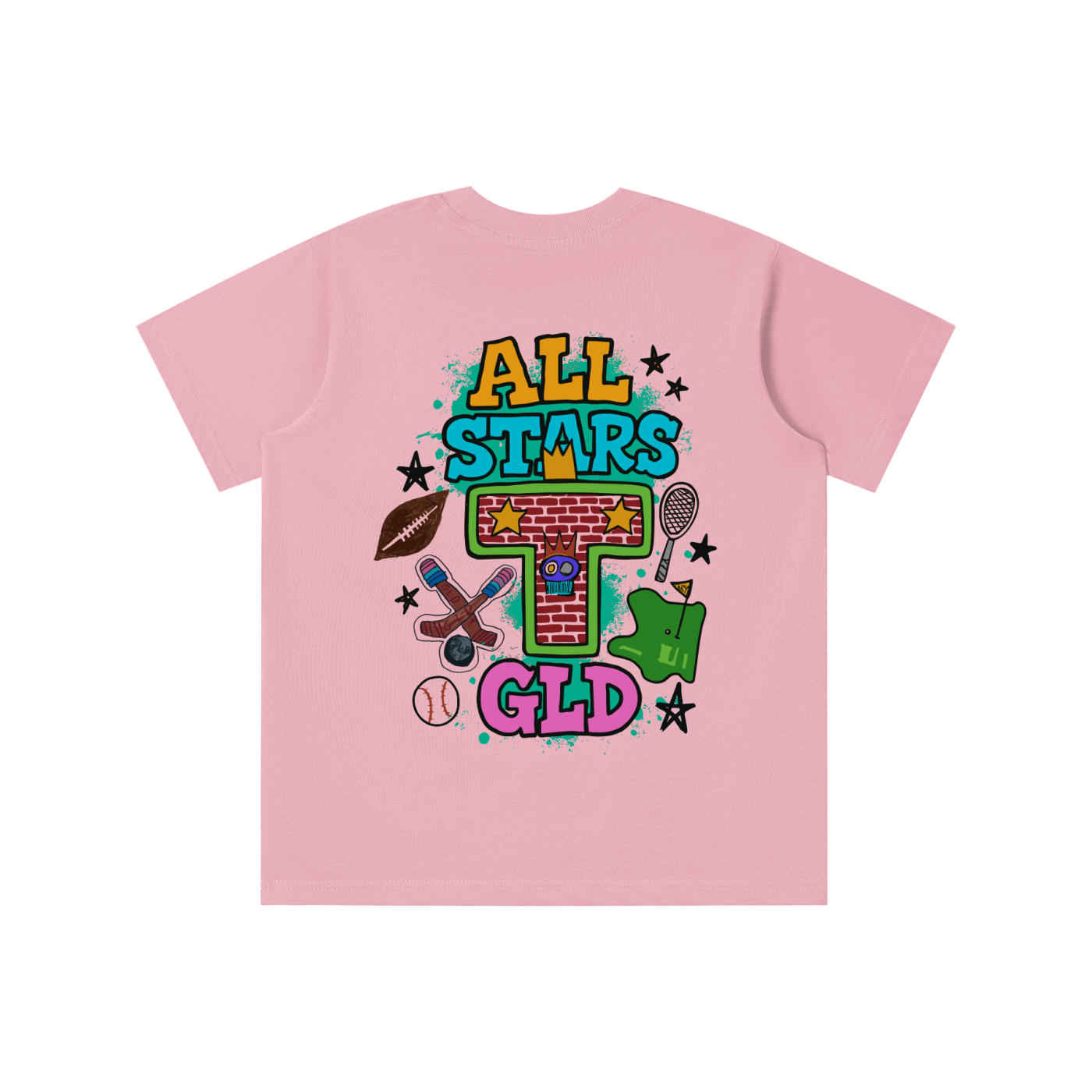 All Stars x GLD Kids' T-shirt (fall/winter t-shirt)