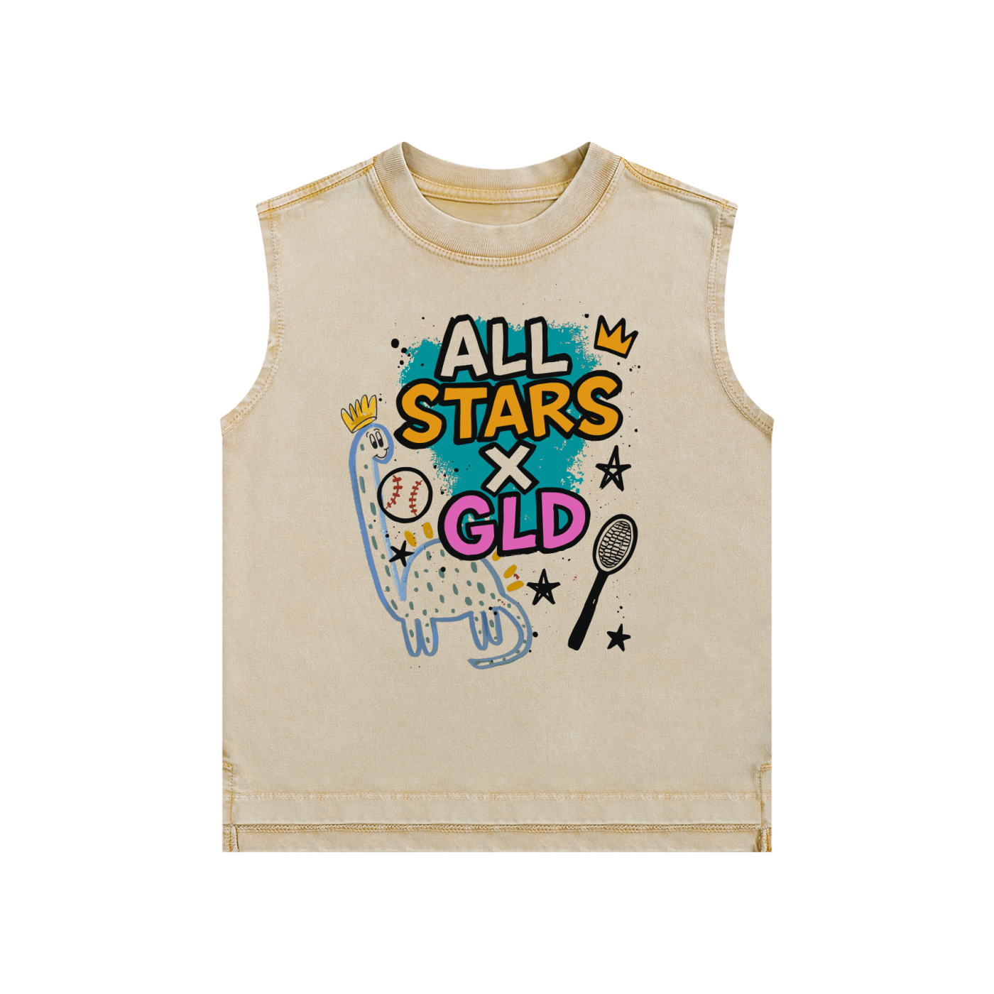 All Star x GLD Snow Washed Kids' Tank Top