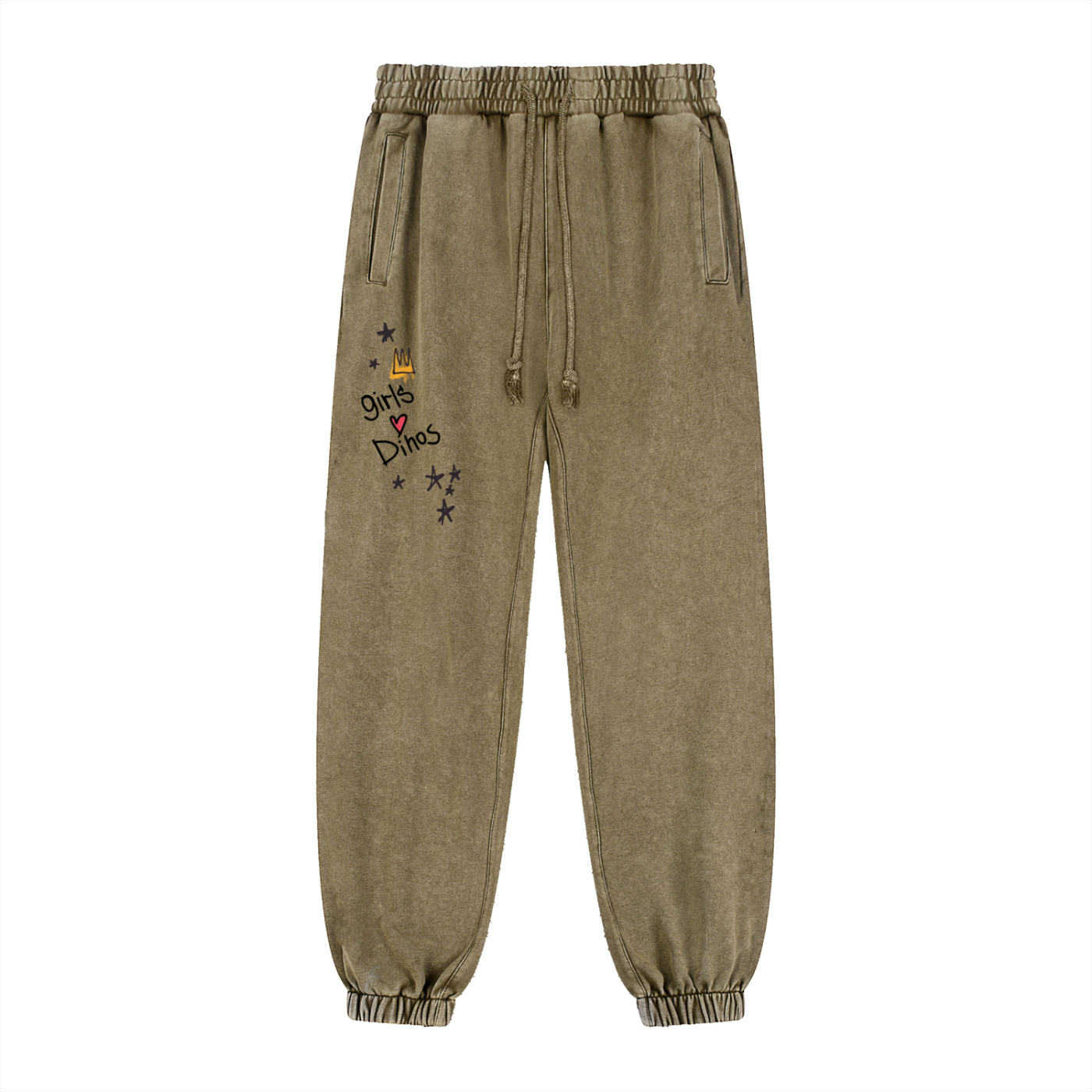 GLD OG Design Snow Wash Heavyweight Jogged Sweatpants