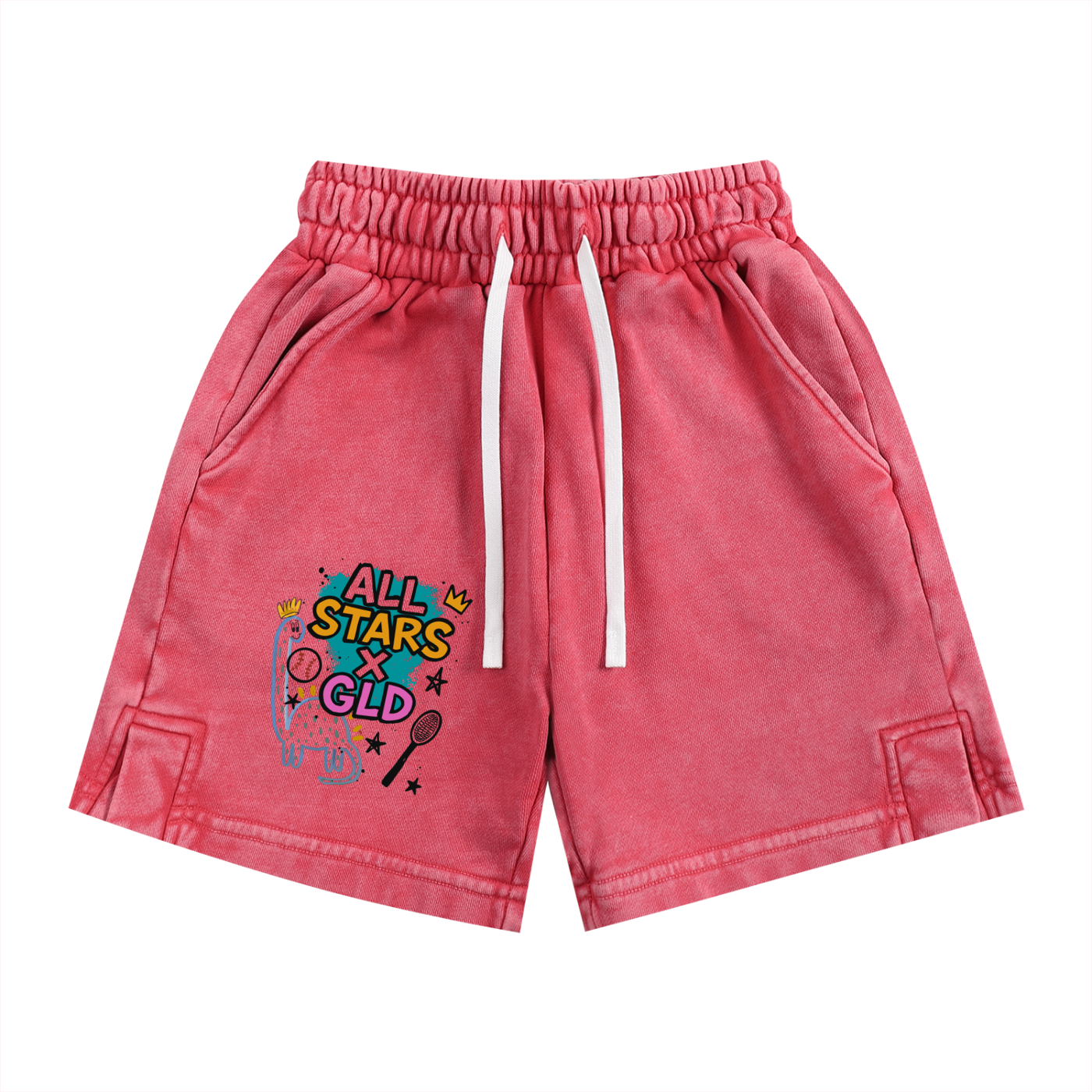 All Star x GLD Snow Washed Kids' Shorts