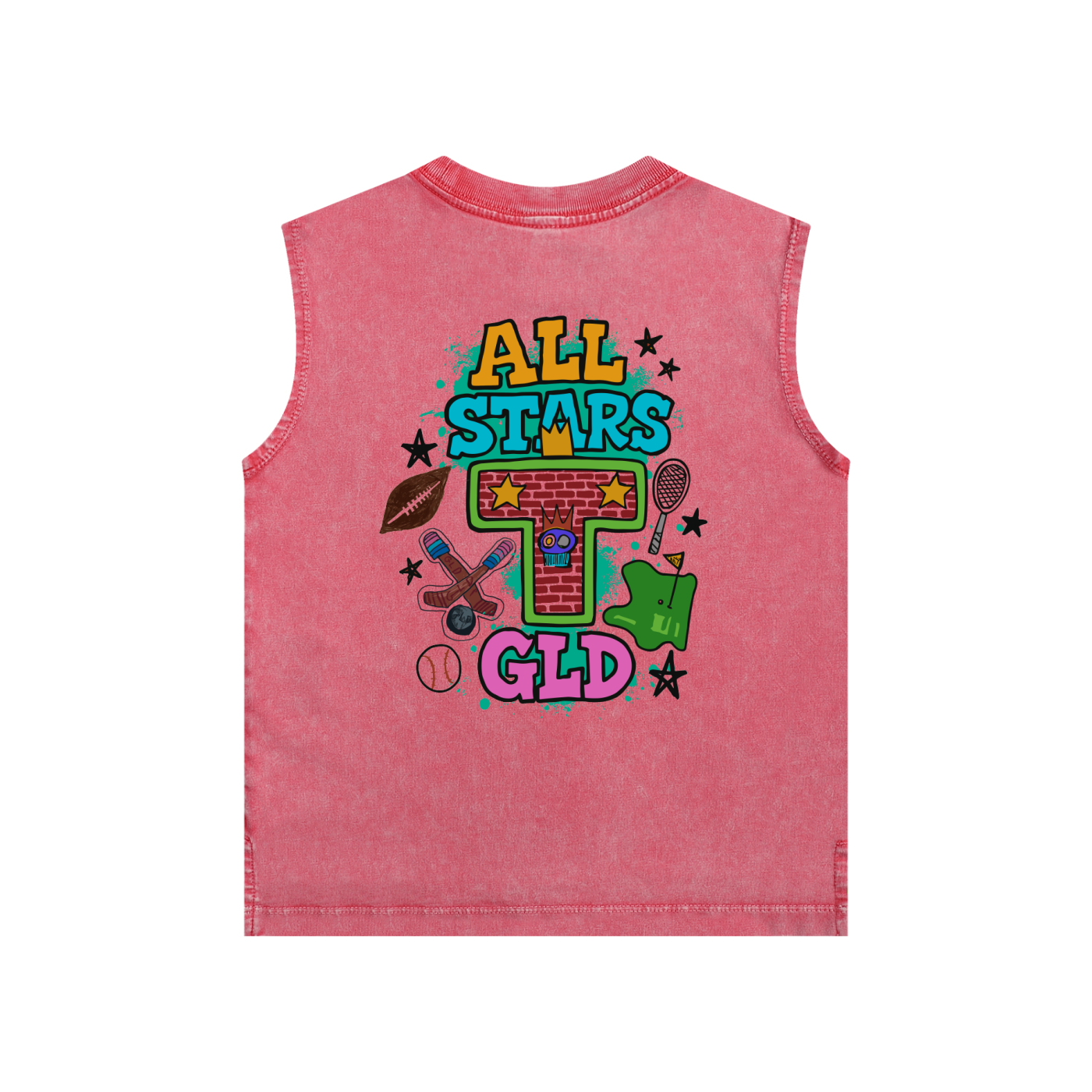 All Star x GLD Snow Washed Kids' Tank Top