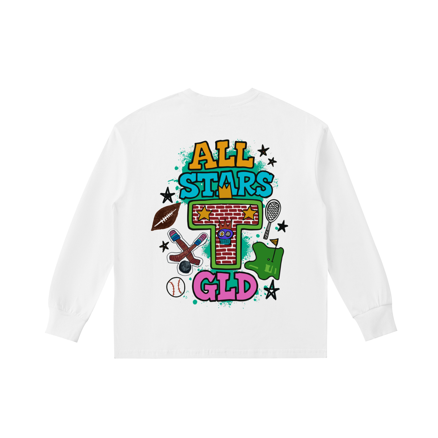 All Star x GLD Long Sleeve Kids T-shirt