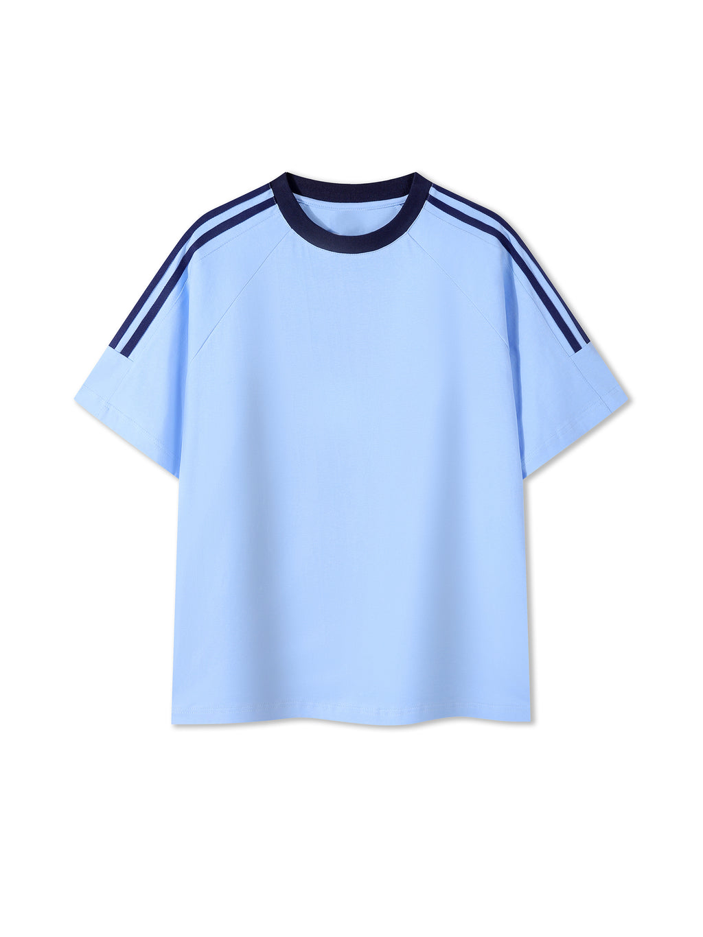 All Star x GLD Contrast Tape Crewneck Cotton T-Shirt