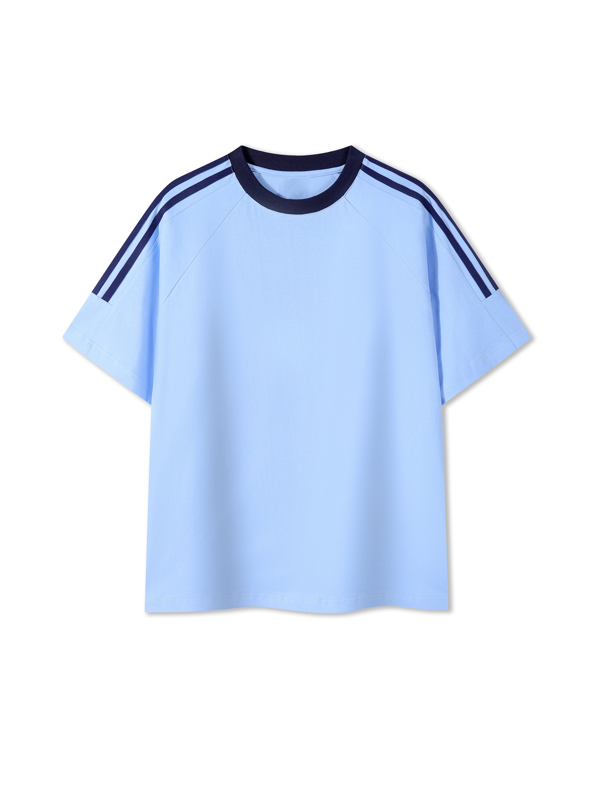 All Star x GLD Contrast Tape Crewneck Cotton T-Shirt