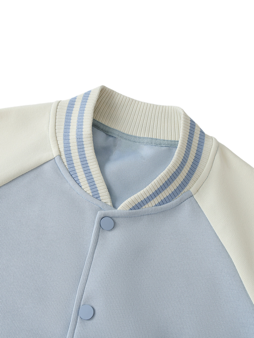 Two-Tone Raglan Sleeve Varsity Jacket - Adult Sizes