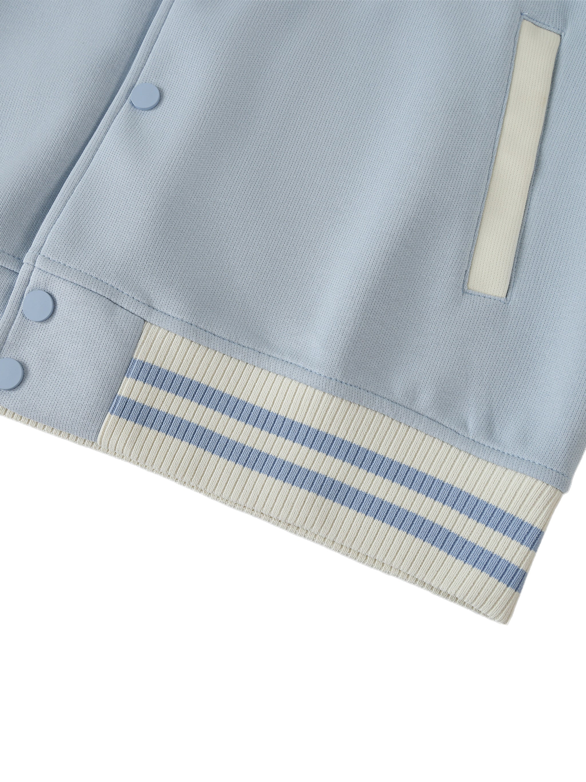 Two-Tone Raglan Sleeve Varsity Jacket - Adult Sizes