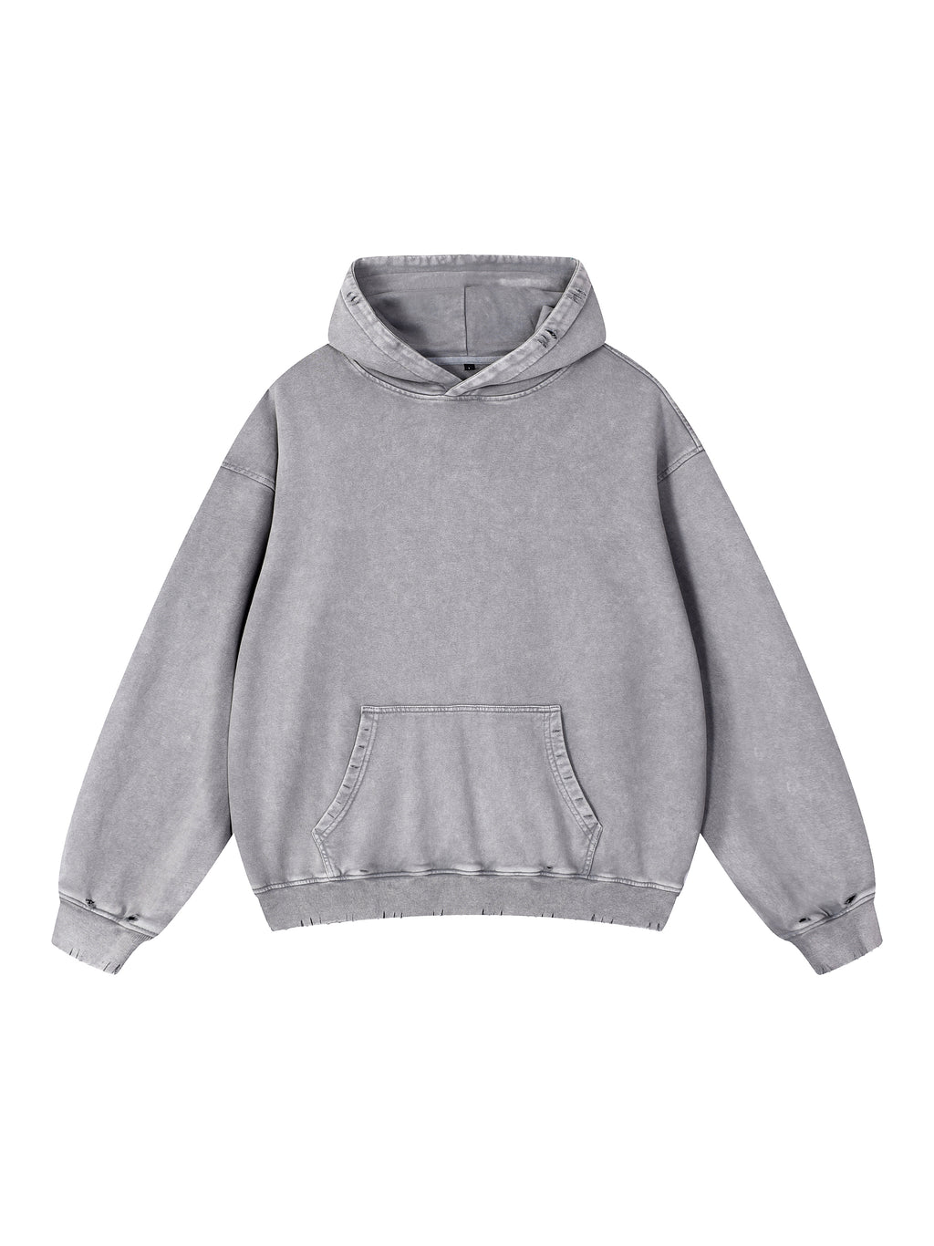 GLD - OG Style Snow Wash Hand-Frayed Heavyweight  Hoodie