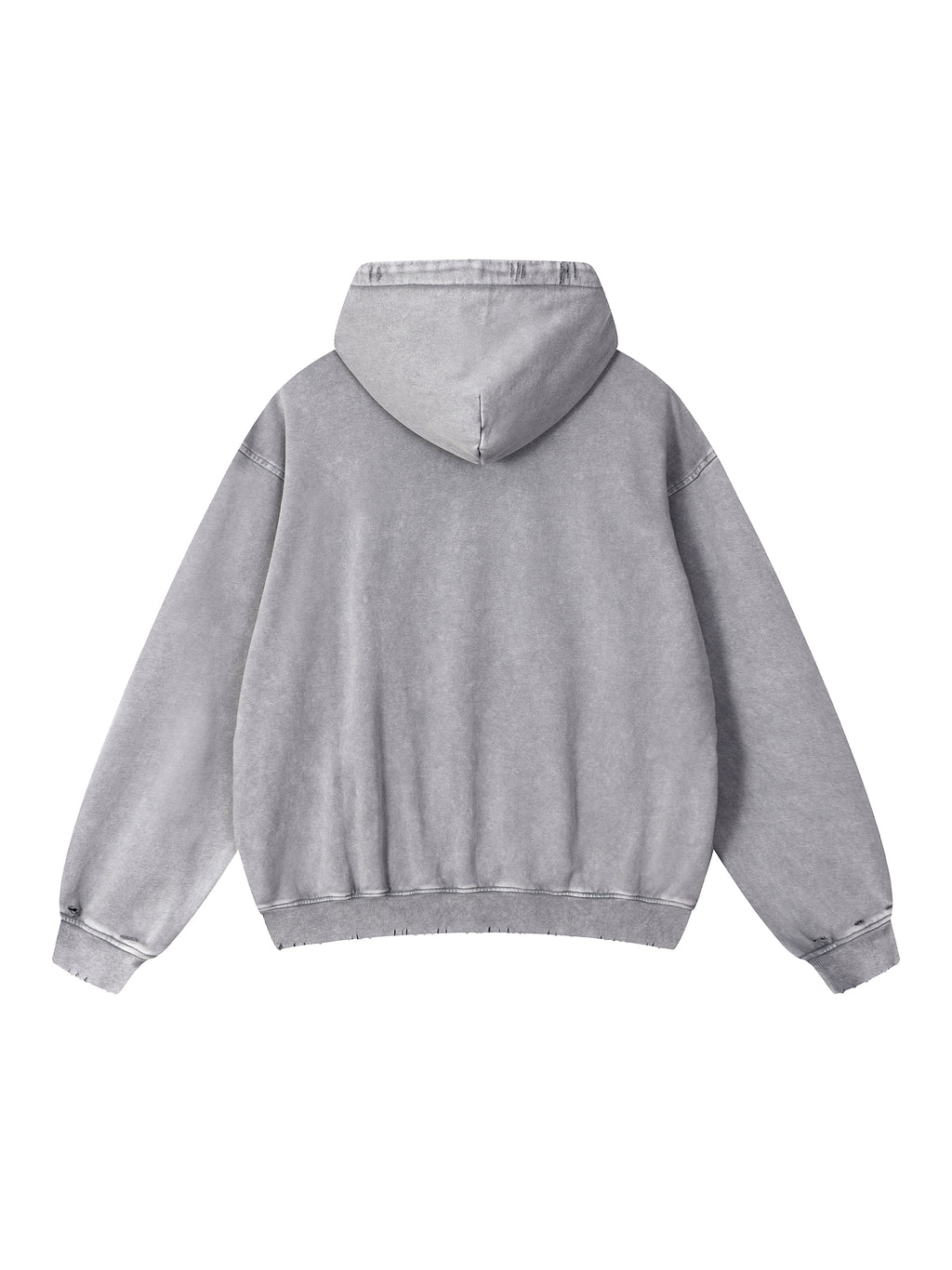 GLD - OG Style Snow Wash Hand-Frayed Heavyweight  Hoodie