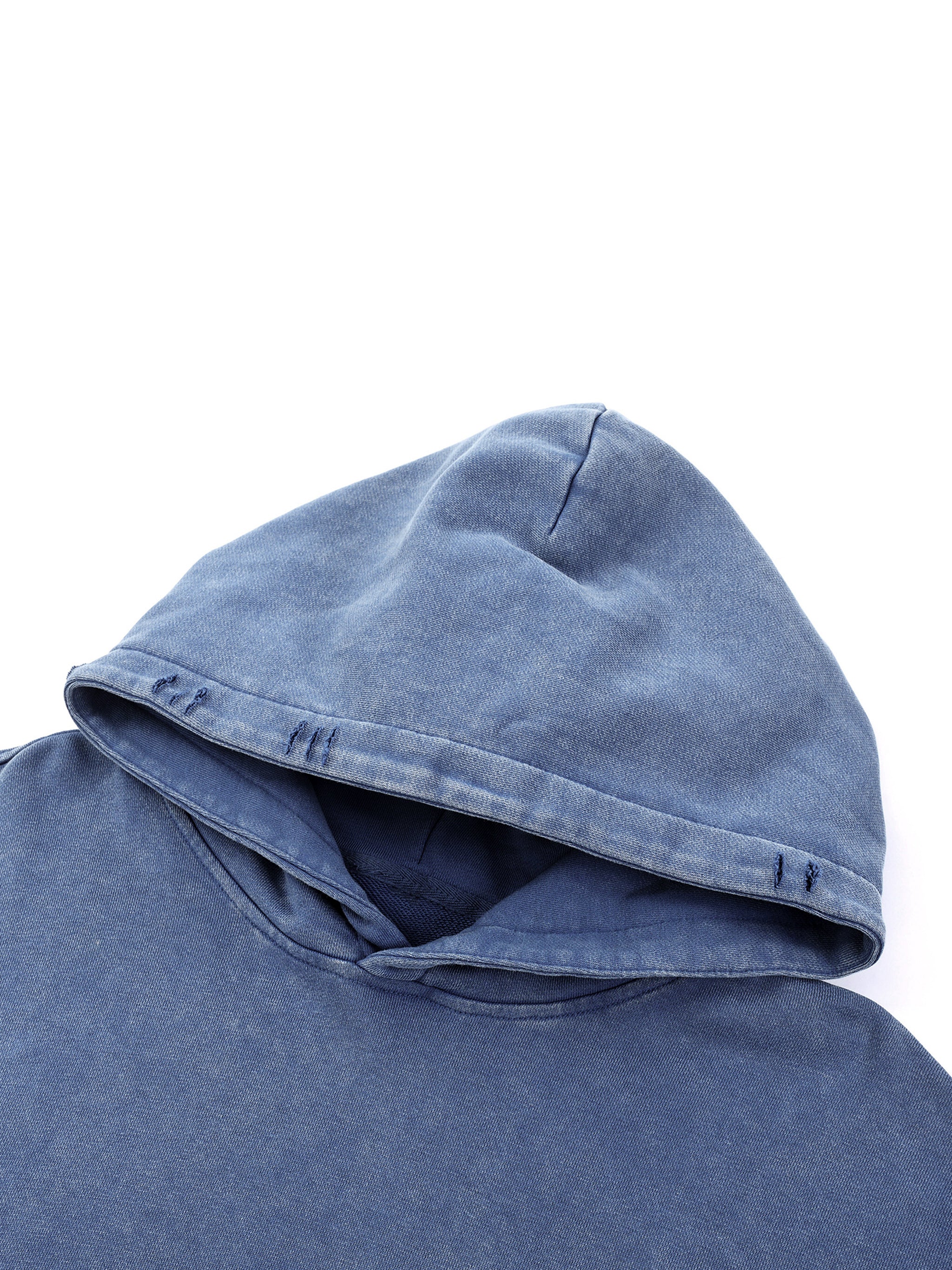 GLD - OG Style Snow Wash Hand-Frayed Heavyweight  Hoodie